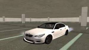 BMW M5 E60 для GTA San Andreas передняя часть