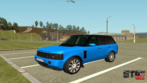 Land Rover Vogue для GTA San Andreas вид спереди