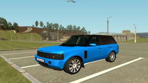 Land Rover Vogue для GTA San Andreas вид спереди