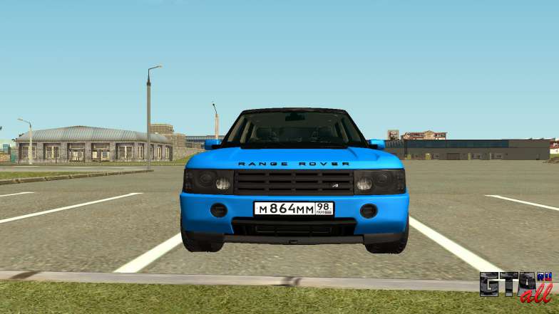 Land Rover Vogue для GTA San Andreas передняя часть