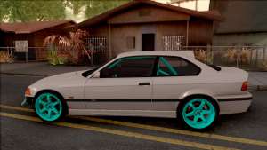 BMW M3 E36 Drift v2 для GTA San Andreas вид сбоку