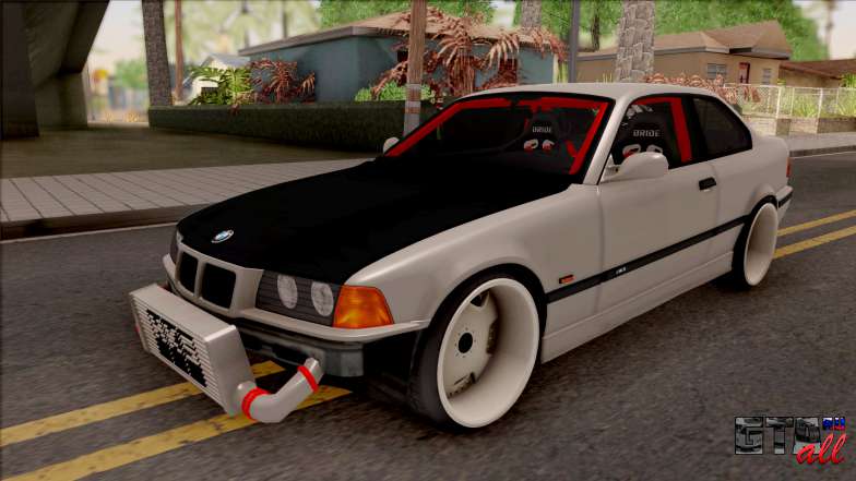 BMW M3 E36 Drift для GTA San Andreas вид спереди