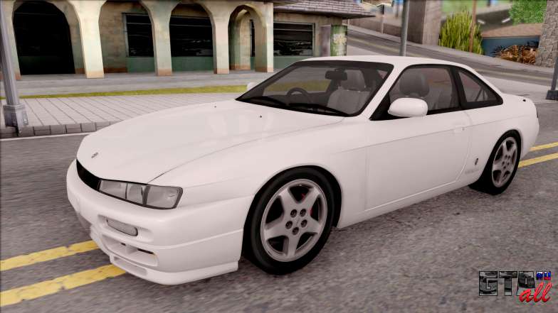 Nissan Silvia S14 для GTA San Andreas вид спереди