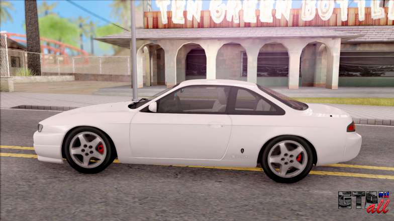 Nissan Silvia S14 для GTA San Andreas вид сбоку