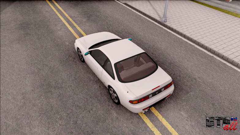 Nissan Silvia S14 для GTA San Andreas вид сверху