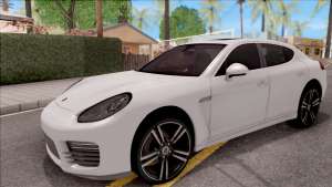 Porsche Panamera GTS для GTA San Andreas вид спереди