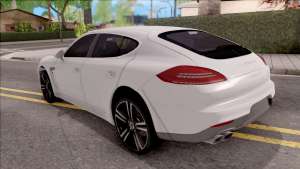 Porsche Panamera GTS для GTA San Andreas вид сзади