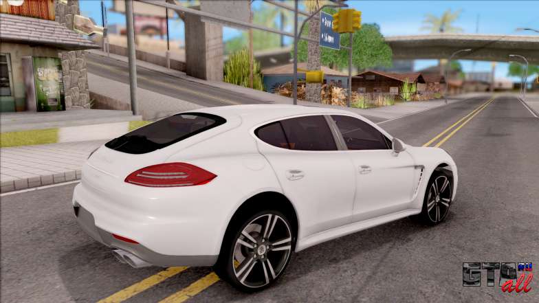 Porsche Panamera GTS для GTA San Andreas вид сбоку