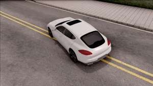 Porsche Panamera GTS для GTA San Andreas вид сверху