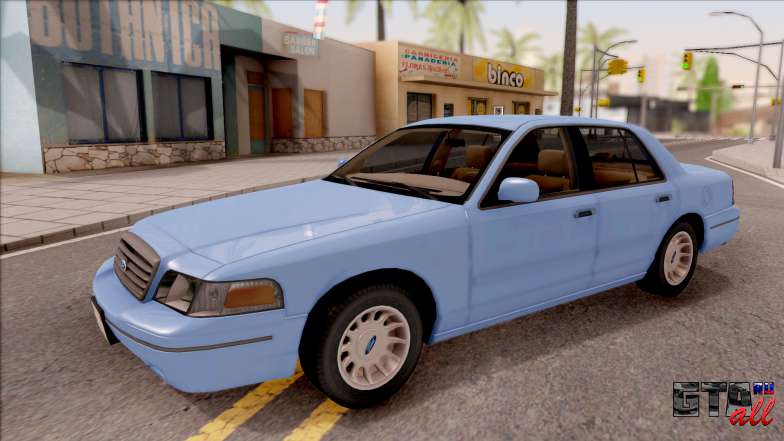 Ford Crown Victoria 2003 для GTA San Andreas вид спереди