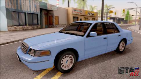 Ford Crown Victoria 2003 для GTA San Andreas вид спереди