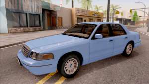 Ford Crown Victoria 2003 для GTA San Andreas вид спереди