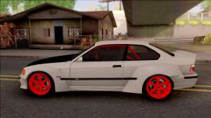 BMW M3 E36 Drift Rocket Bunny v2 для GTA San Andreas вид сбоку