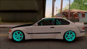 BMW M3 E36 Drift Rocket Bunny для GTA San Andreas вид сбоку