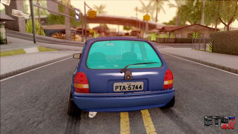 Chevrolet Corsa B Stance для GTA San Andreas вид сзади