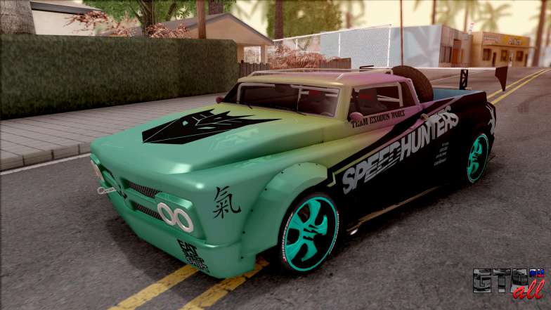 Chevrolet GMC Rocket Bunny 1971 для GTA San Andreas вид спереди