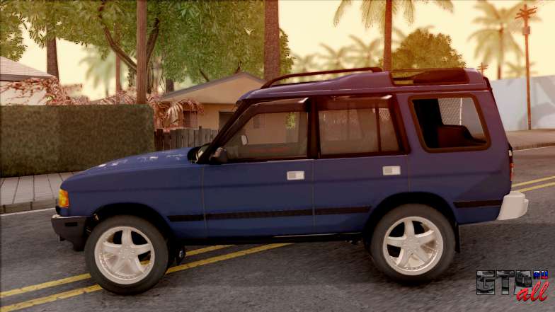 Land Rover Discovery для GTA San Andreas вид сбоку