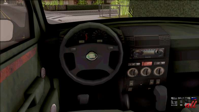 Land Rover Discovery для GTA San Andreas салон