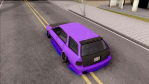 Stratum Stanced With Neon для GTA San Andreas задняя часть