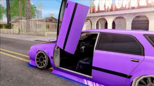 Stratum Stanced With Neon для GTA San Andreas салон