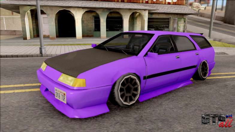 Stratum Stanced для GTA San Andreas вид спереди