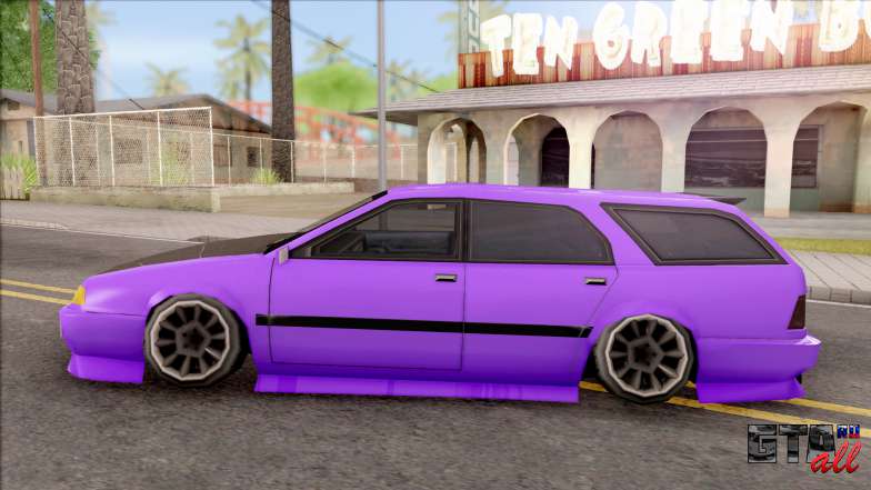 Stratum Stanced для GTA San Andreas вид сбоку