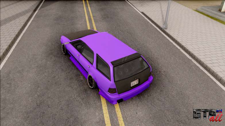 Stratum Stanced для GTA San Andreas задняя часть