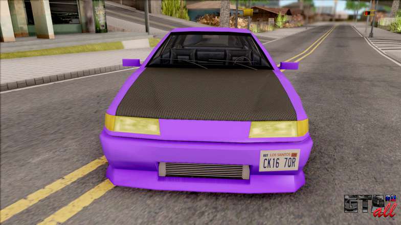 Stratum Stanced для GTA San Andreas передняя часть