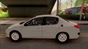 Peugeot 207 Passion для GTA San Andreas вид сбоку