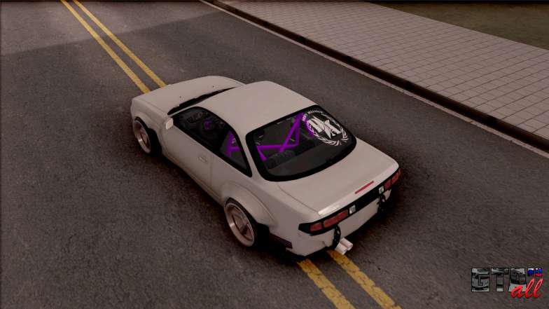 Nissan 200SX Drift Rocket Bunny для GTA San Andreas вид сверху