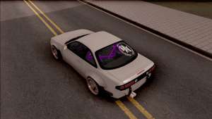 Nissan 200SX Drift Rocket Bunny для GTA San Andreas вид сверху