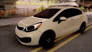 Kia Rio 2012 для GTA San Andreas вид спереди