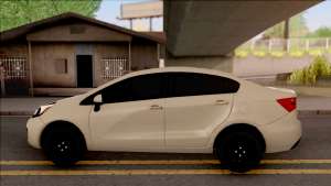 Kia Rio 2012 для GTA San Andreas вид сбоку