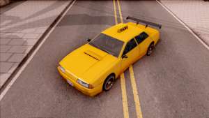 Elegy Taxi Stock для GTA San Andreas экстерьер