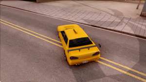 Elegy Taxi Stock для GTA San Andreas вид сверху