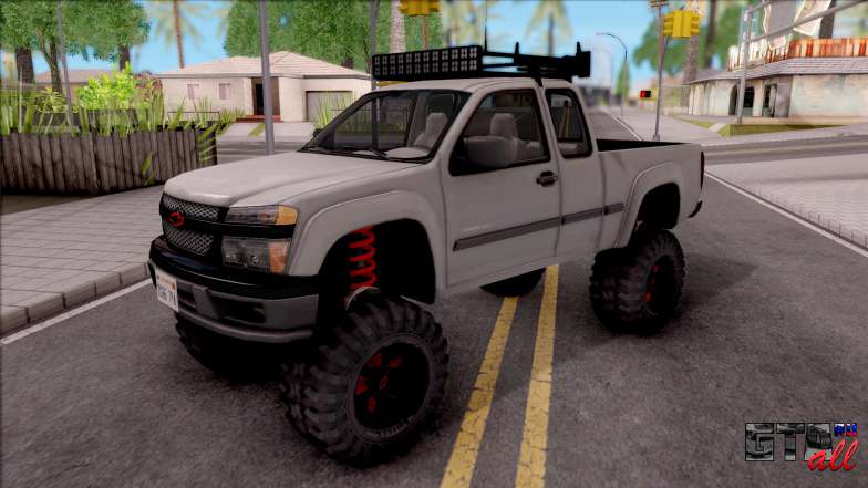 Chevrolet Colorado 2003 Off-Road для GTA San Andreas вид спереди