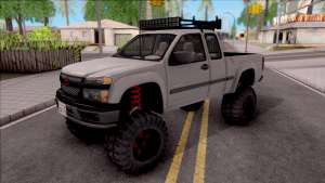 Chevrolet Colorado 2003 Off-Road для GTA San Andreas вид спереди