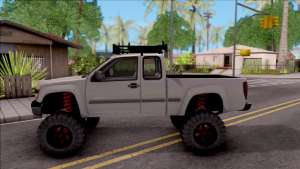 Chevrolet Colorado 2003 Off-Road для GTA San Andreas вид сбоку