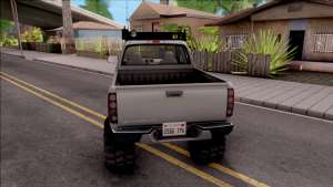 Chevrolet Colorado 2003 Off-Road для GTA San Andreas вид сзади