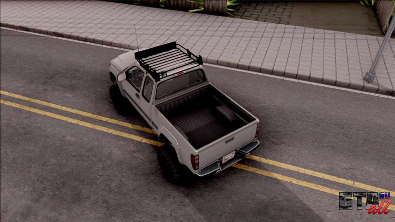 Chevrolet Colorado 2003 Off-Road для GTA San Andreas вид сверху