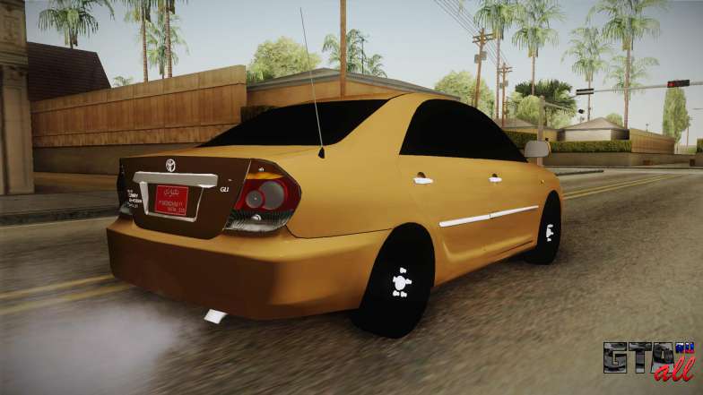 Toyota Camry 2006 для GTA San Andreas вид сзади