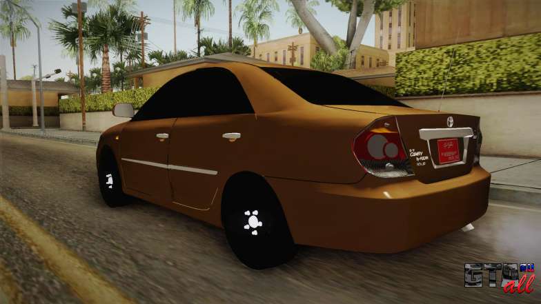 Toyota Camry 2006 для GTA San Andreas задняя часть