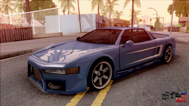 BlueRay Dodge Infernus для GTA San Andreas вид спереди