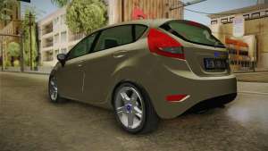 Ford Fiesta 1.4 TDCI для GTA San Andreas задняя часть