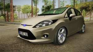 Ford Fiesta 1.4 TDCI для GTA San Andreas передняя часть