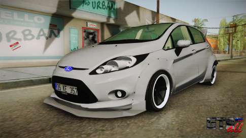 Ford Fiesta Rocket Bunny для GTA San Andreas вид спереди