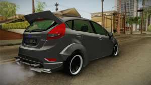 Ford Fiesta Rocket Bunny для GTA San Andreas задняя часть