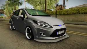 Ford Fiesta Rocket Bunny для GTA San Andreas передняя часть