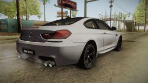 BMW M6 Coupe (F13) для GTA San Andreas вид сзади