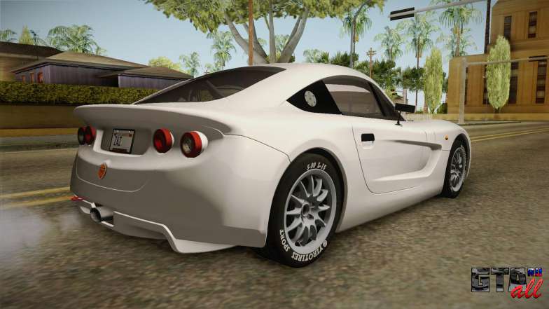 Ginetta G40 для GTA San Andreas вид сзади